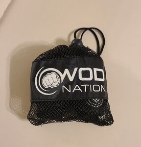 WOD Nation Black Mesh Wrist Supports